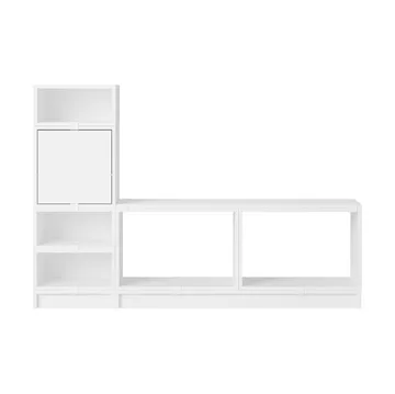 Stacked σύστημα αποθήκευσης χολ διαμόρφωση 1 - White - Muuto