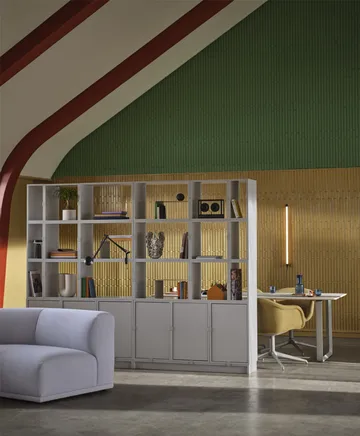 Stacked σύστημα αποθήκευσης γραφείου διαμόρφωση 2 - Grey - Muuto