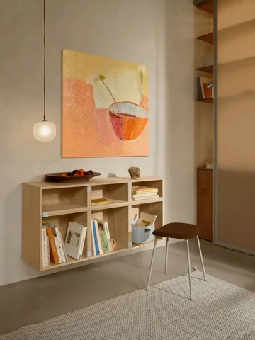 Stacked 2.0 ράφι, μικρό - δρυς - Muuto