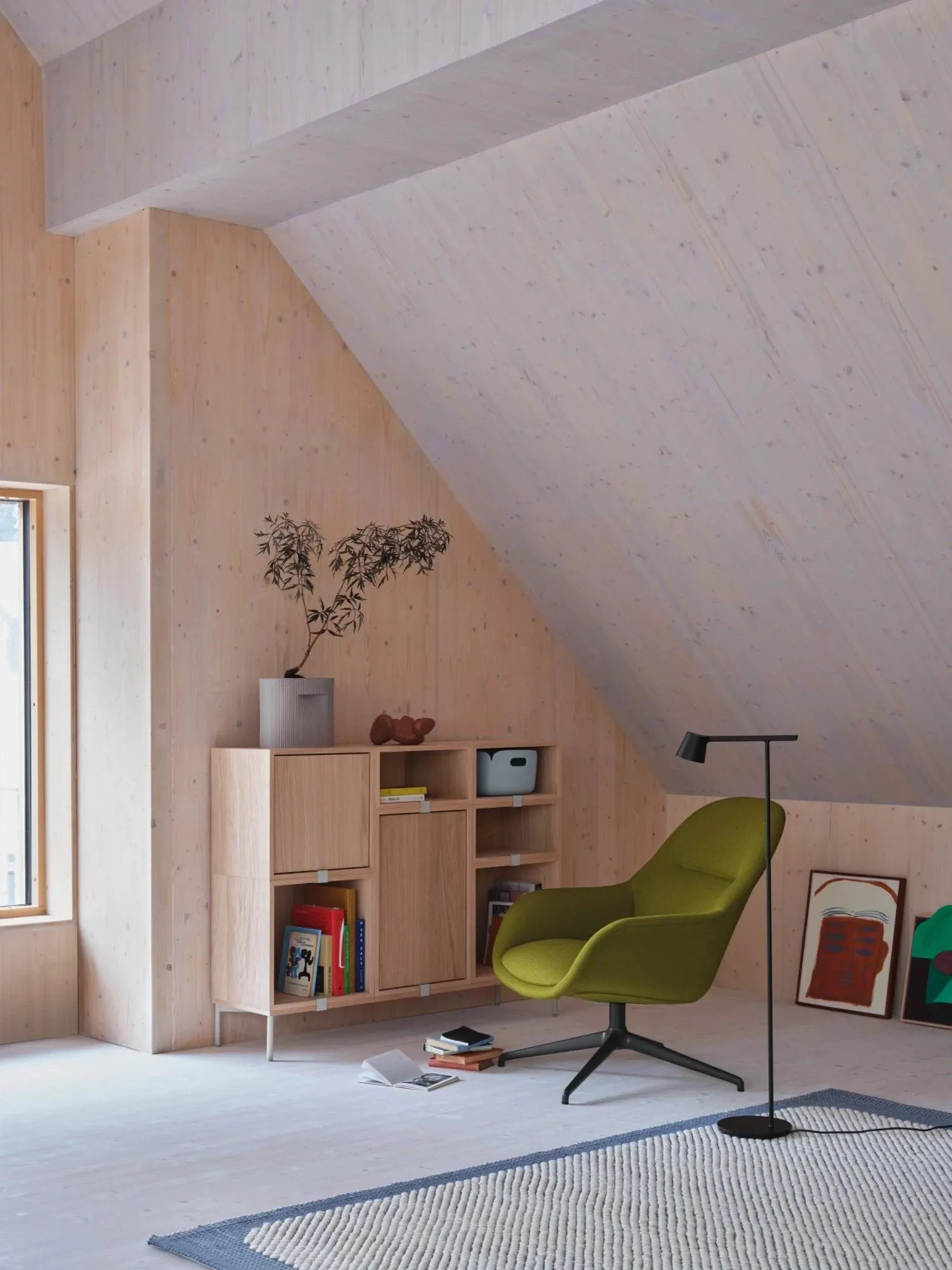 Stacked 2.0 ράφι, μικρό, δρυς Muuto