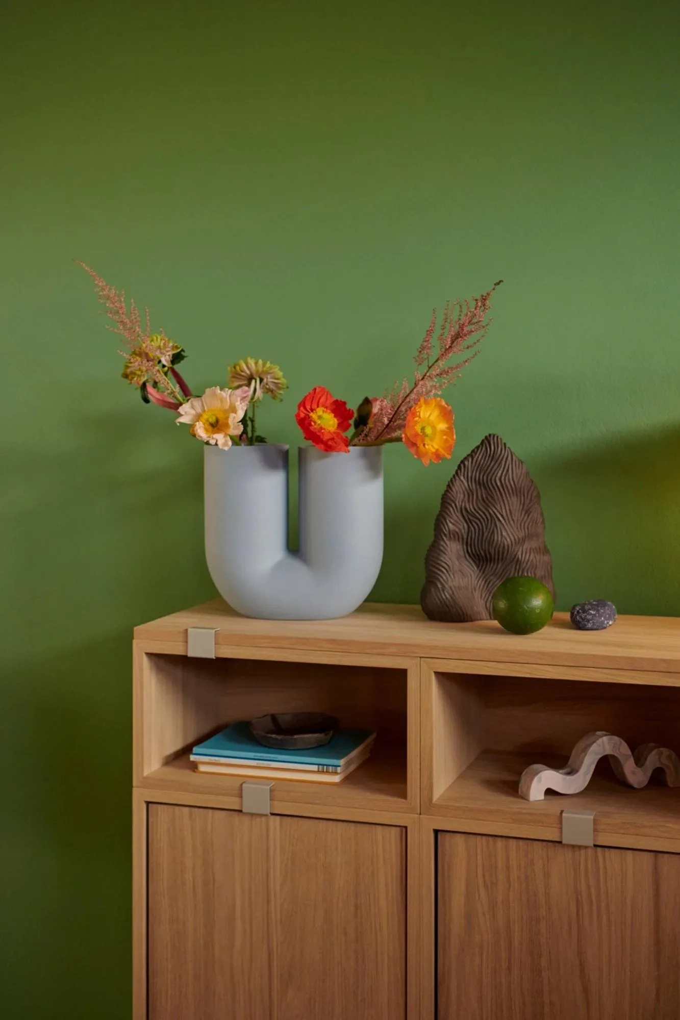 Stacked 2.0 ράφι, μεγάλο, δρυς Muuto