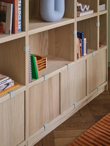 Stacked 2.0 ράφι, μεγάλο - δρυς - Muuto