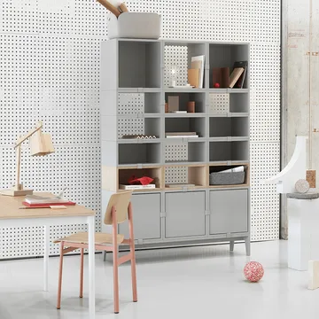 Stacked 2.0 βάθρο - Ανοιχτό γκρι - Muuto