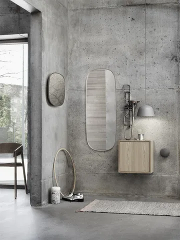 Stacked 2.0 ράφι με πόρτα, μεσαίο - Βελανιδιά - Muuto