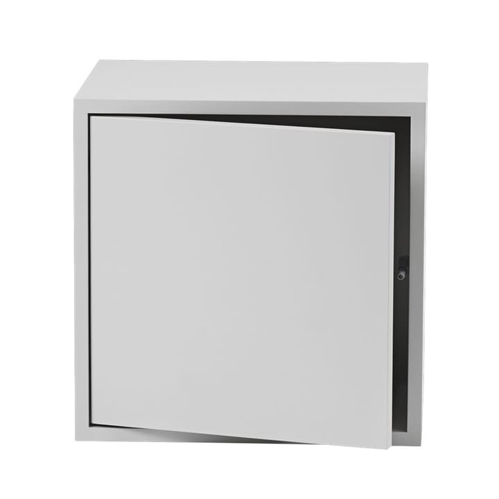 Stacked 2.0 ράφι με πόρτα, μεσαίο, ανοιχτό γκρι Muuto