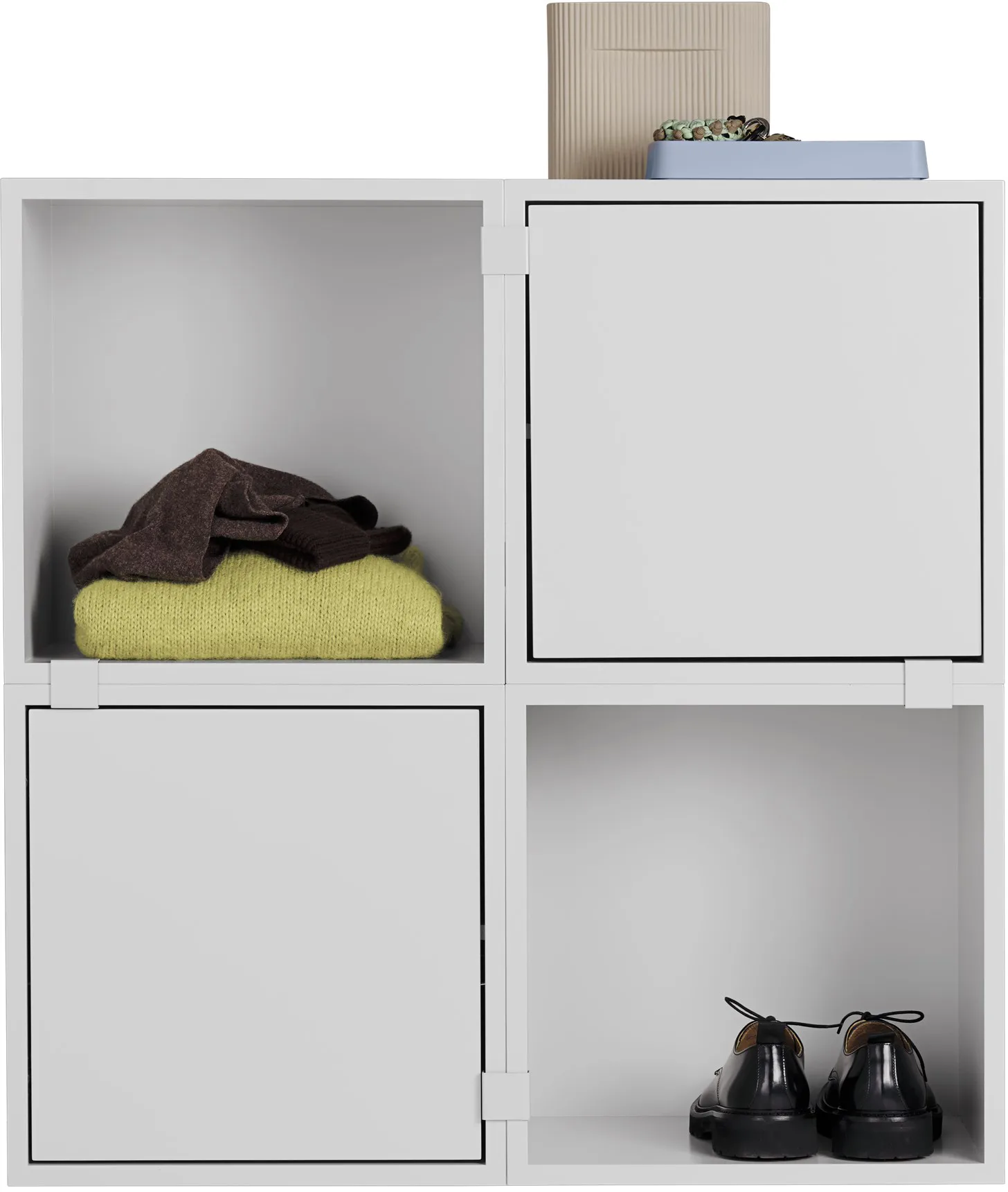 Stacked σύστημα αποθήκευσης χολ διαμόρφωση 4, White Muuto