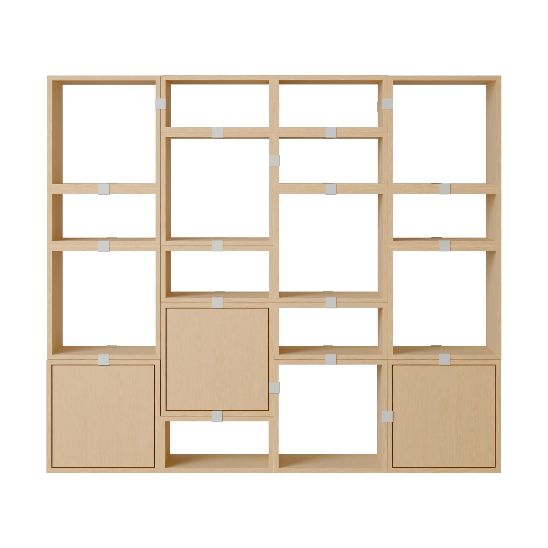 Stacked σύστημα αποθήκευσης βιβλιοθήκη διαμόρφωση 4, Βελανιδιά Muuto