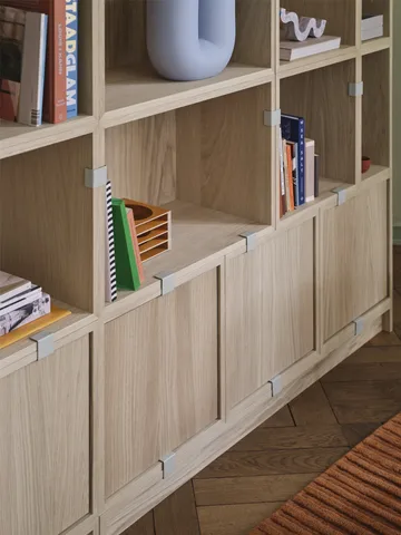 Stacked σύστημα αποθήκευσης Bookcase Configuration 1 - Brown Green - Muuto