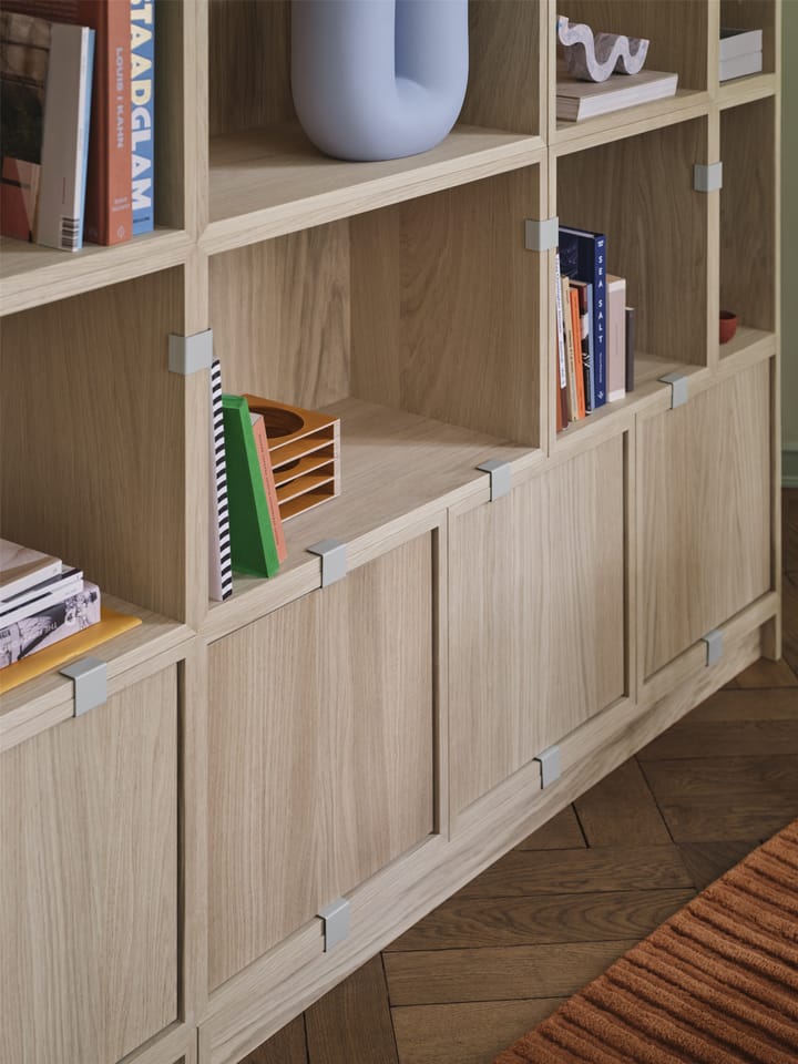 Stacked σύστημα αποθήκευσης Bookcase Configuration 1, Oak Muuto