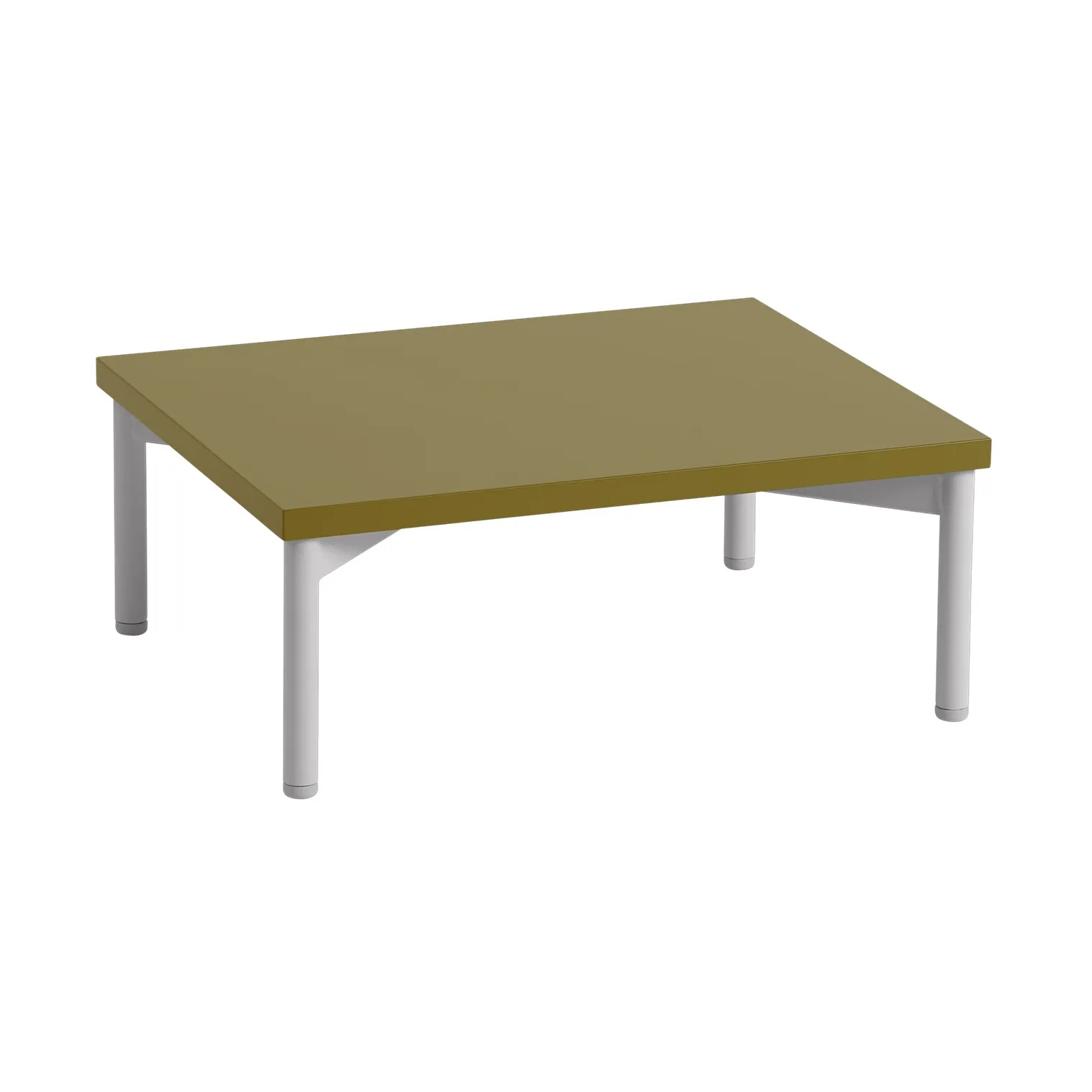 Stacked σύστημα αποθήκευσης podium tube base 43,5x35 εκ., Brown green-grey Muuto