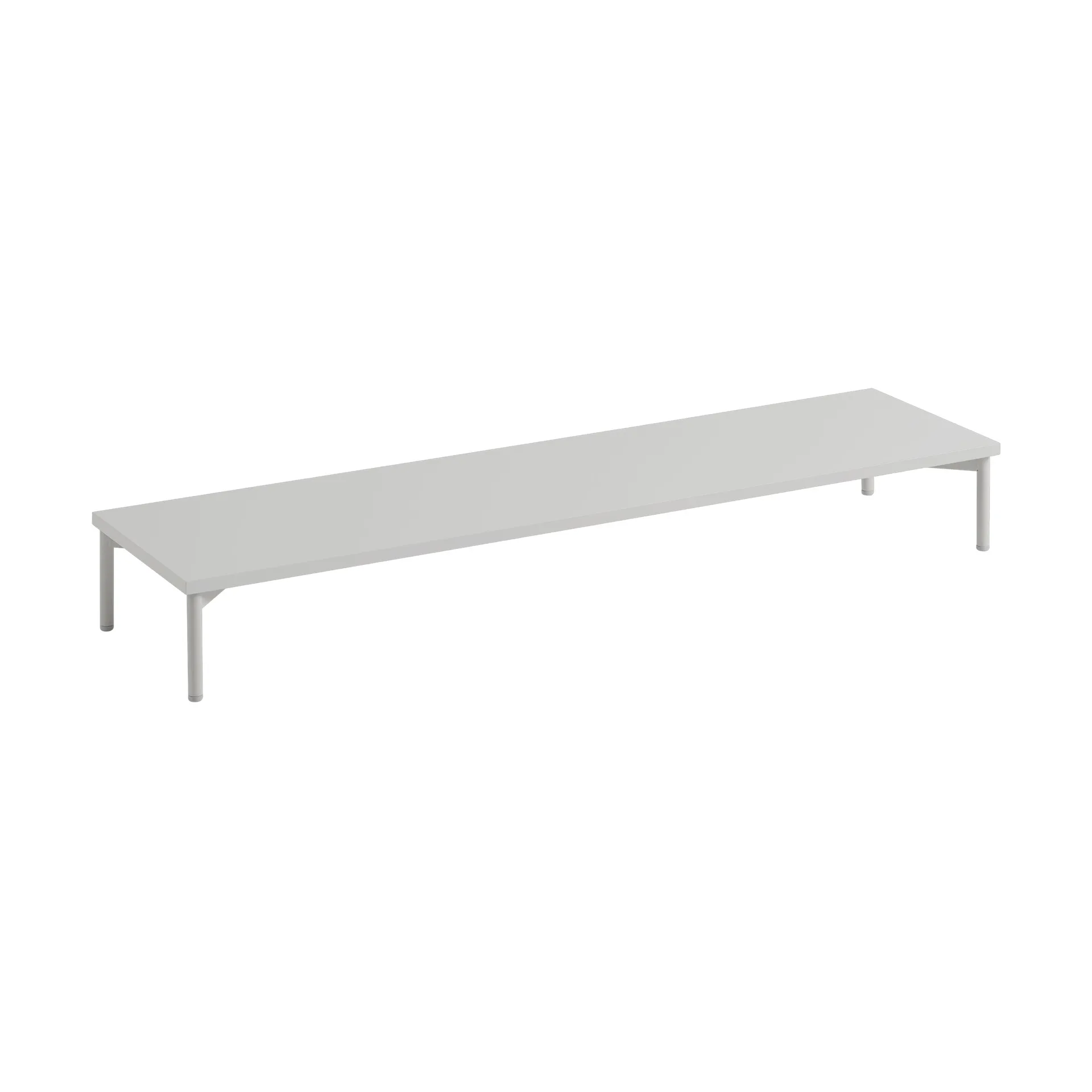 Stacked σύστημα αποθήκευσης podium w. tube base, Grey/Grey Muuto