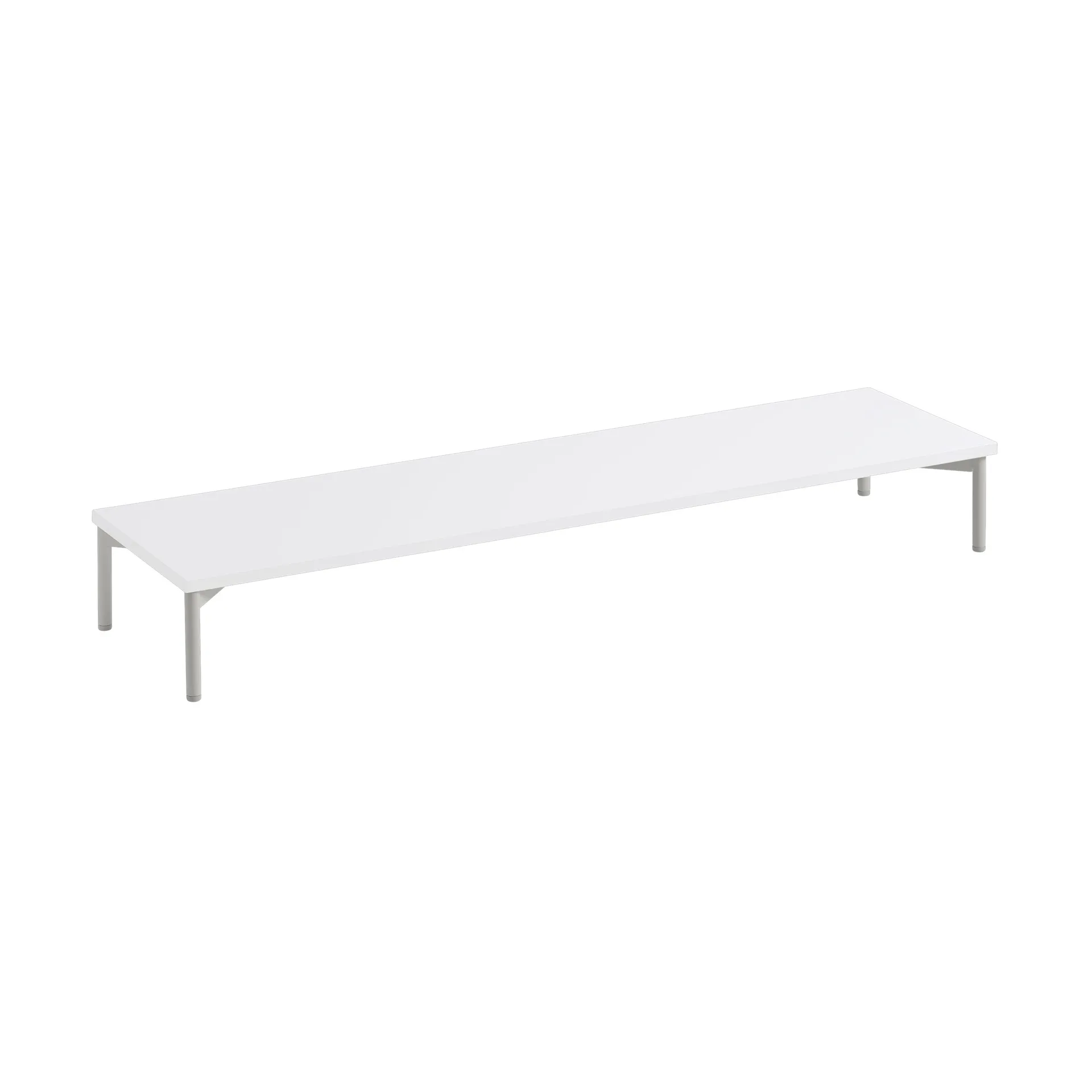 Stacked σύστημα αποθήκευσης podium w. tube base, White-grey Muuto