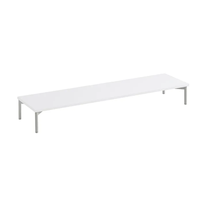 Stacked σύστημα αποθήκευσης podium w. tube base - White-grey - Muuto