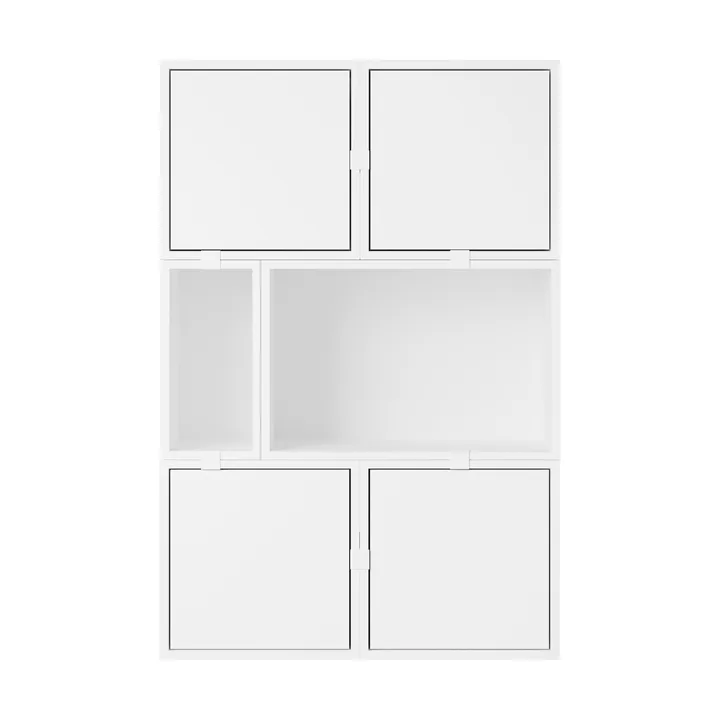 Stacked σύστημα αποθήκευσης sideboard διαμόρφωση 4 - White - Muuto