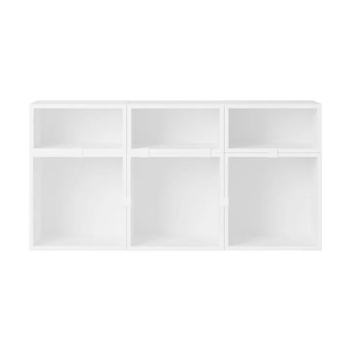 Stacked σύστημα αποθήκευσης sideboard διαμόρφωση 5 - White - Muuto