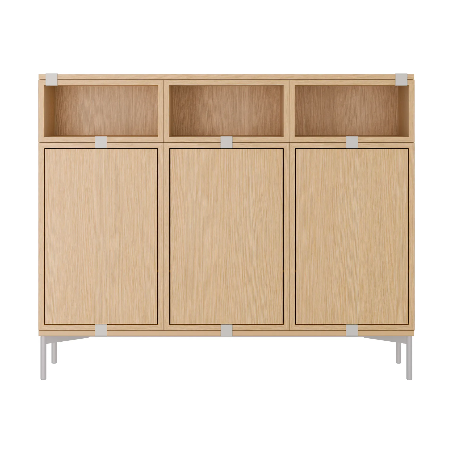 Stacked σύστημα αποθήκευσης Sideboard Configuration 3, Oak Muuto