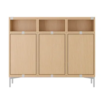 Stacked σύστημα αποθήκευσης Sideboard Configuration 3 - Oak - Muuto