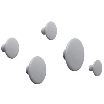 The Dots άγκιστρο ρούχων γκρι - μεσαίο - Muuto