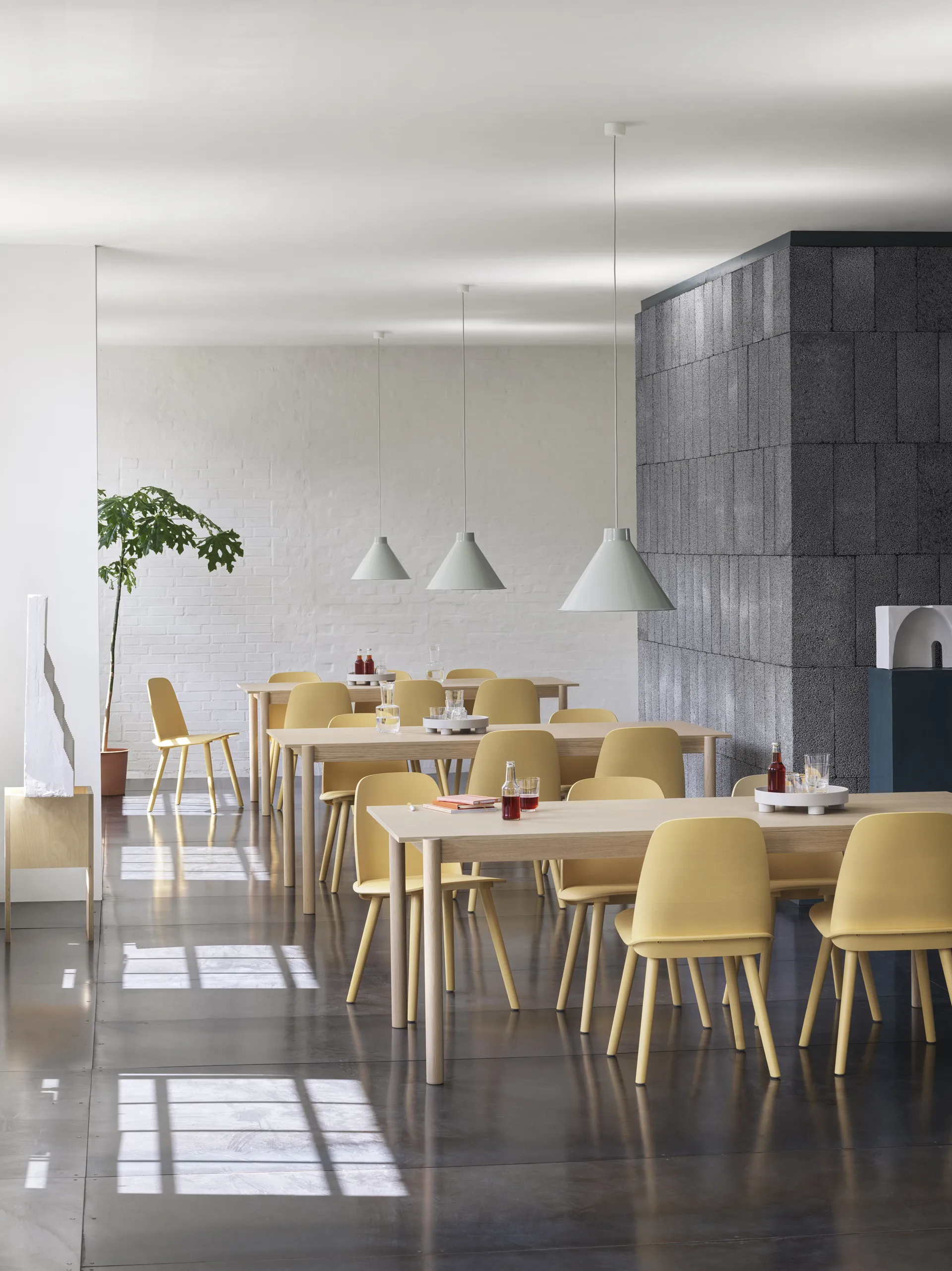 Φωτιστικό οροφής Top Ø28 εκ., Γκρι Muuto