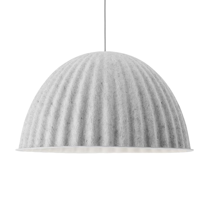 Under the Bell φωτιστικό οροφής Ø 82 cm, λευκό μελανζέ Muuto