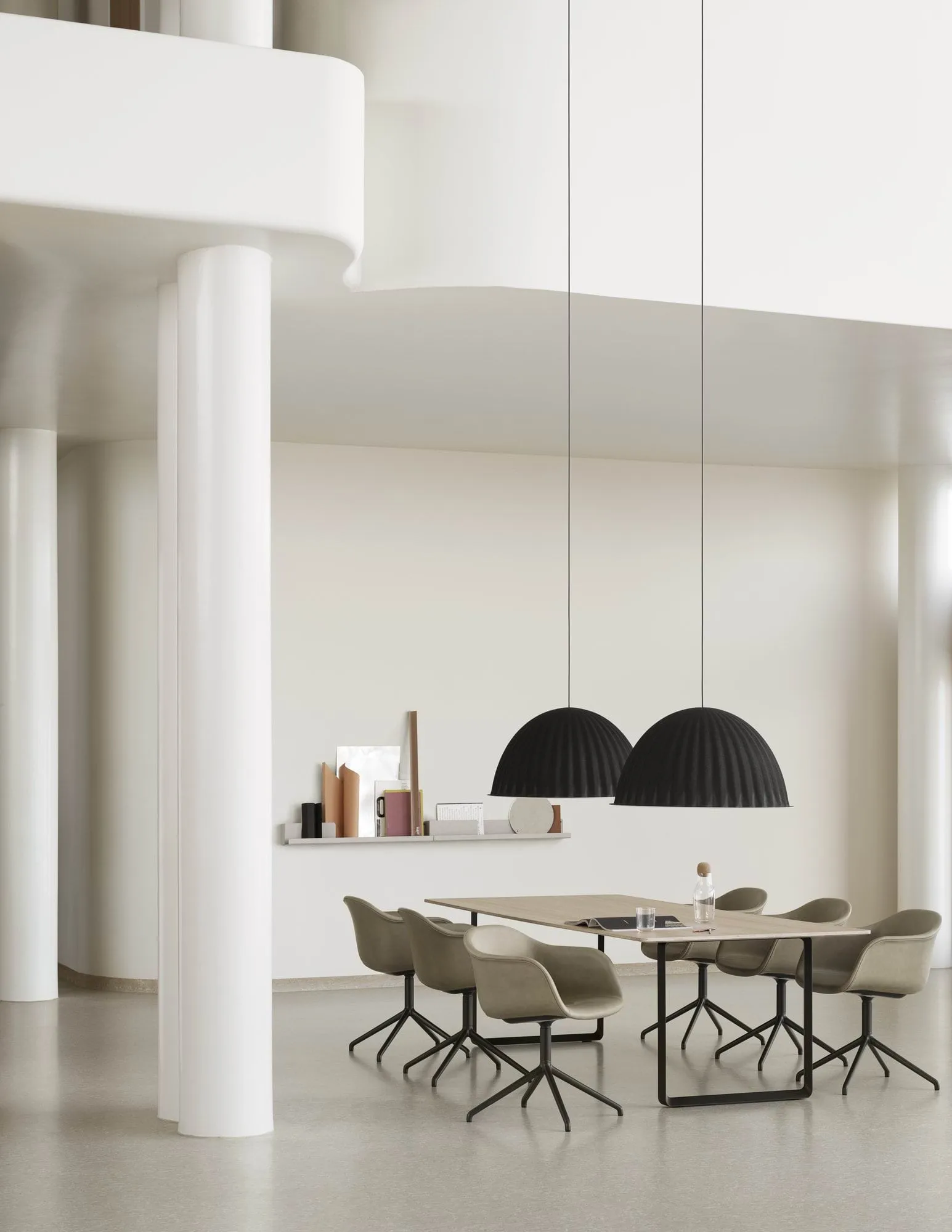 Under The Bell φωτιστικό οροφής O 55 Cm, Blue grey Muuto