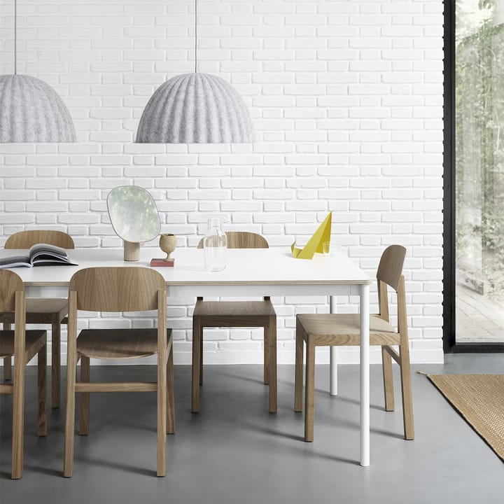 Under The Bell φωτιστικό οροφής O 55 Cm, βαμένο λευκό Muuto