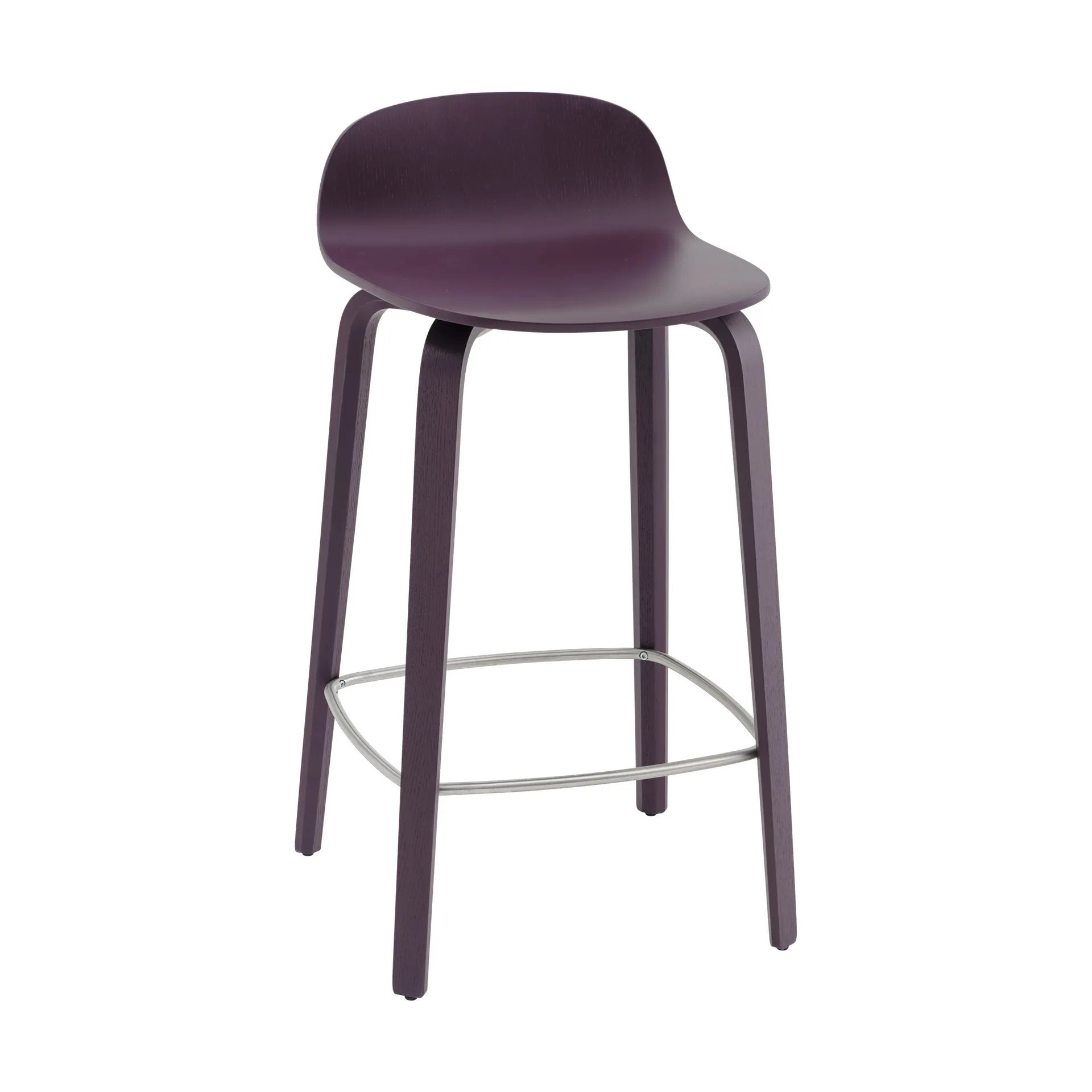 Σκαμπό μπαρ Visu 65 cm, Dark plum Muuto