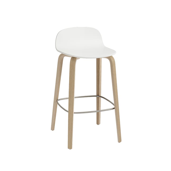 Σκαμπό μπαρ Visu 65 cm - Λευκή βελανιδιά - Muuto