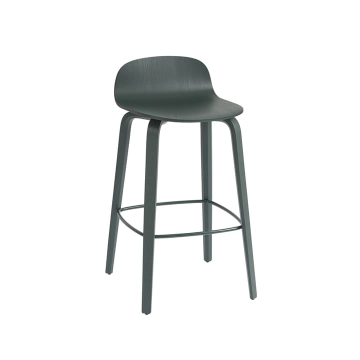 Σκαμπό μπαρ Visu - Dark green-dark green - Muuto