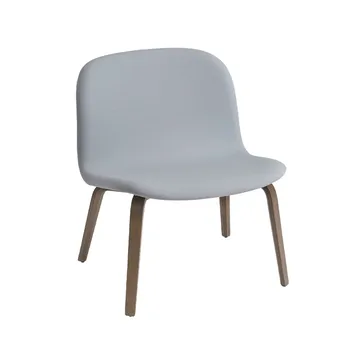 Πολυθρόνα Visu lounge επενδεδυμένη  - Steelcut 120-brown stained oak - Muuto