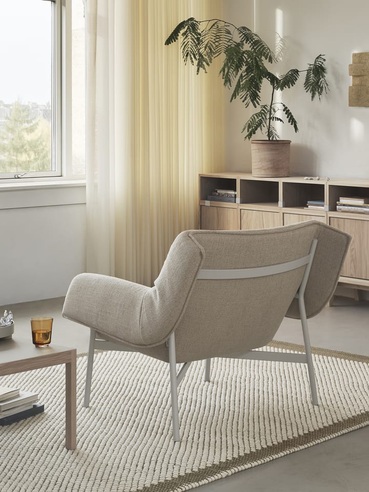 Wrap Lounge Chair - Ecriture 240-γκρι - Muuto