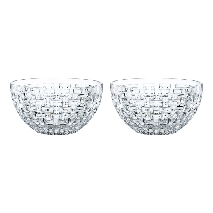 Bossa Nova μπολ με καπάκι σιλικόνης Ø15 cm 2-pack, Διαφανές Nachtmann