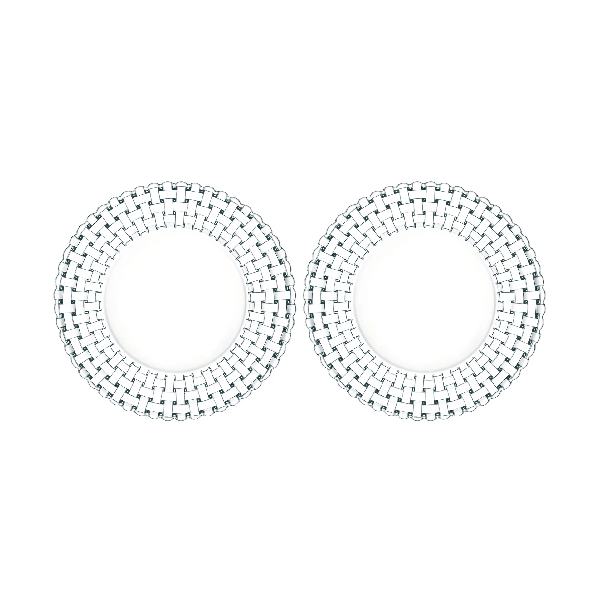 Bossa Nova πιάτο 23 cm Συσκευασία 2 τεμαχίων, διαφανές Nachtmann