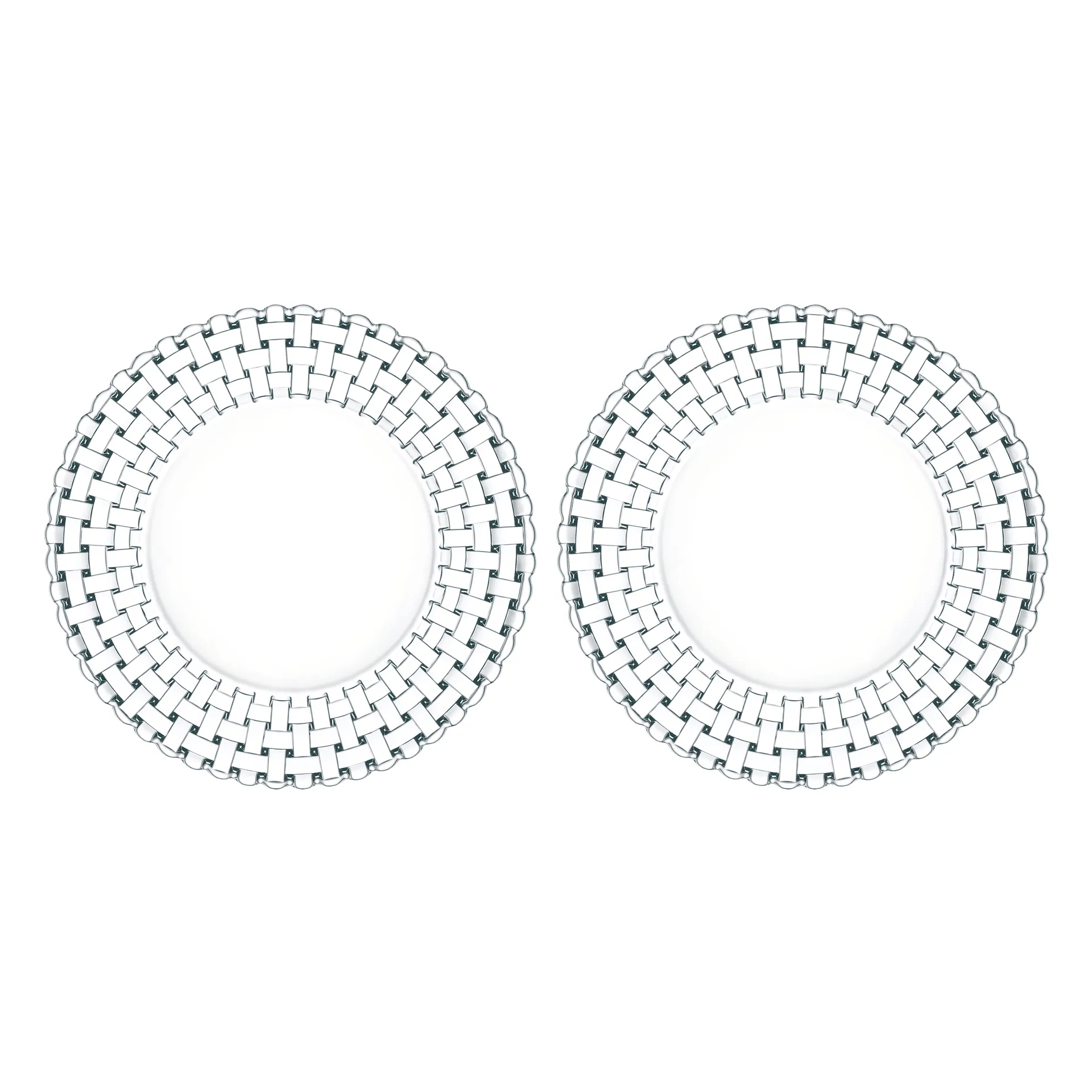 Bossa Nova πιάτο 27 cm συσκευασία 2 τεμαχίων, διαφανές Nachtmann