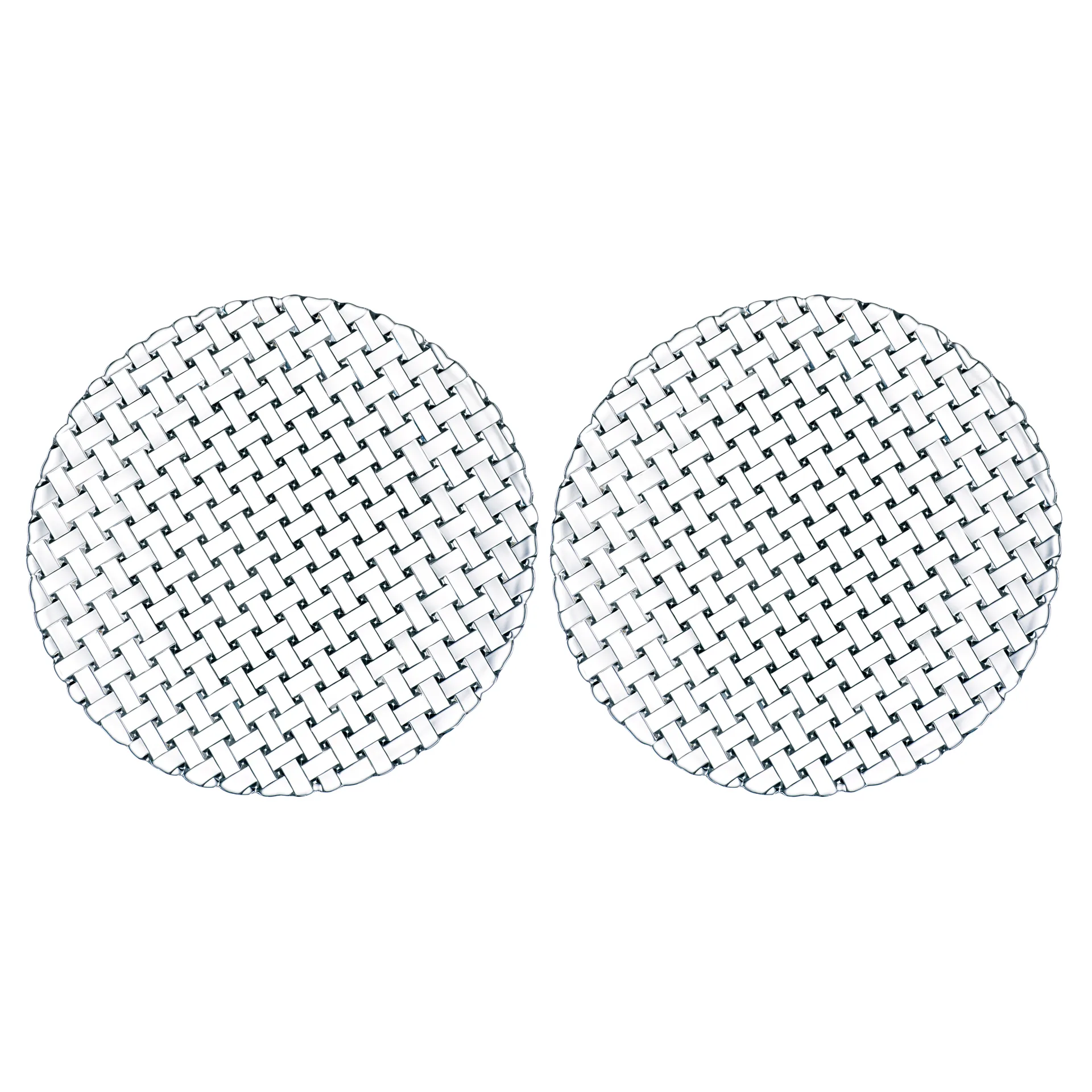 Bossa Nova πιάτο 32 cm Συσκευασία 2 τεμαχίων, διαφανές Nachtmann