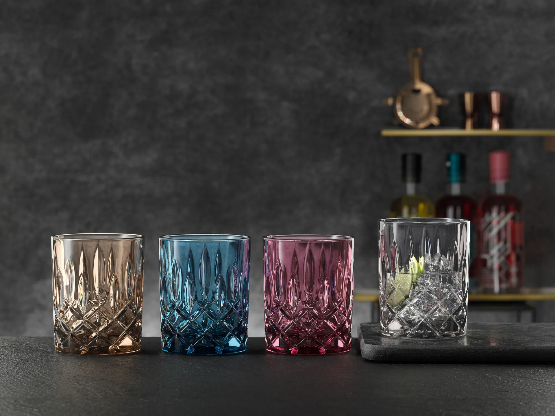 Nobless ποτήρι κύπελλο 29,5 cl Συσκευασία 2 τεμαχίων, Φιμέ Nachtmann