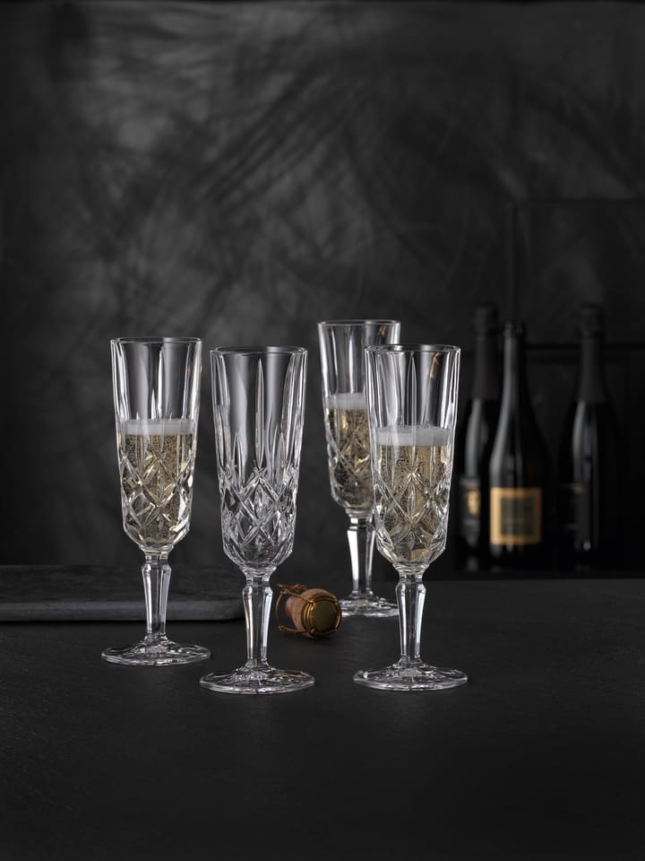 Noblesse ποτήρι σαμπάνιας 15,5 cl Συσκευασία 4 τεμαχίων, Διαφανές Nachtmann