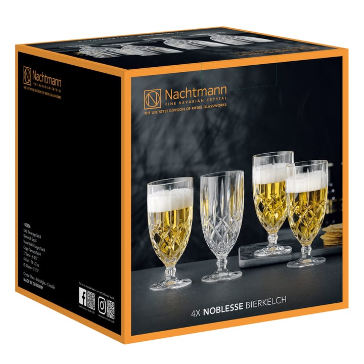 Noblesse ποτήρι μπίρας 42,5 cl Συσκευασία 4 τεμαχίων - διαφανές - Nachtmann