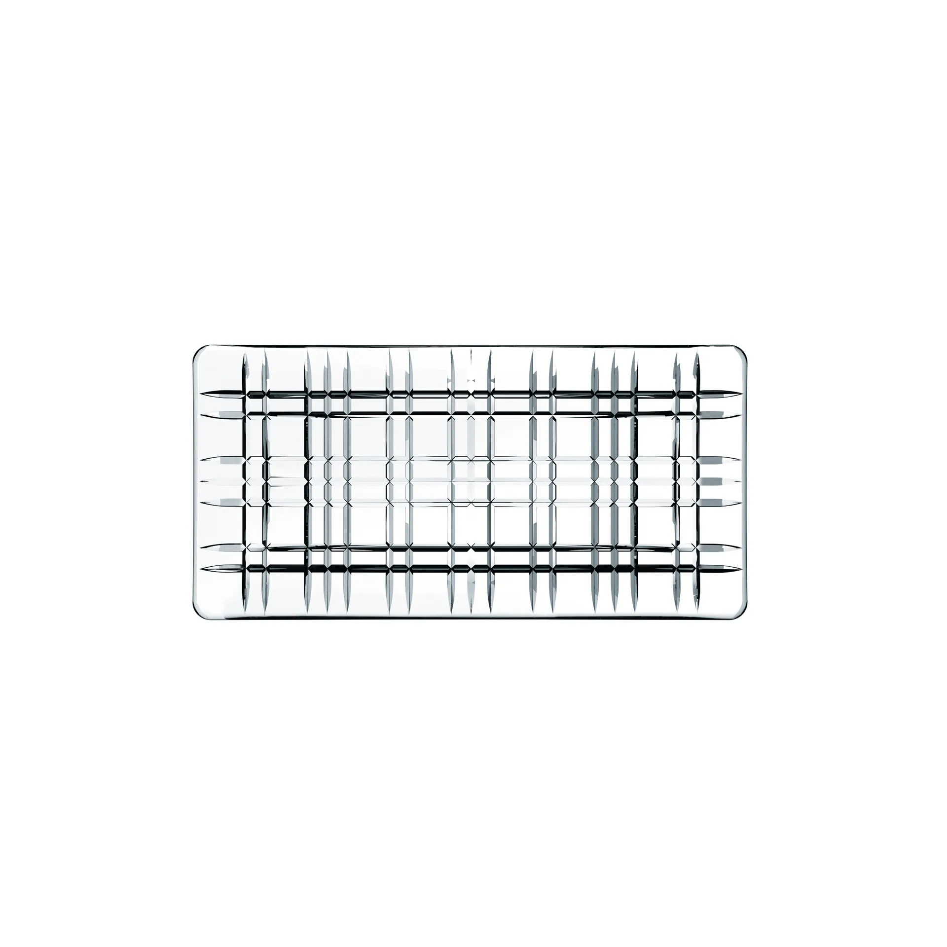 Square πιάτο 14x28 cm, διαφανές Nachtmann