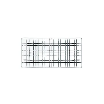 Square πιάτο 14x28 cm - διαφανές - Nachtmann