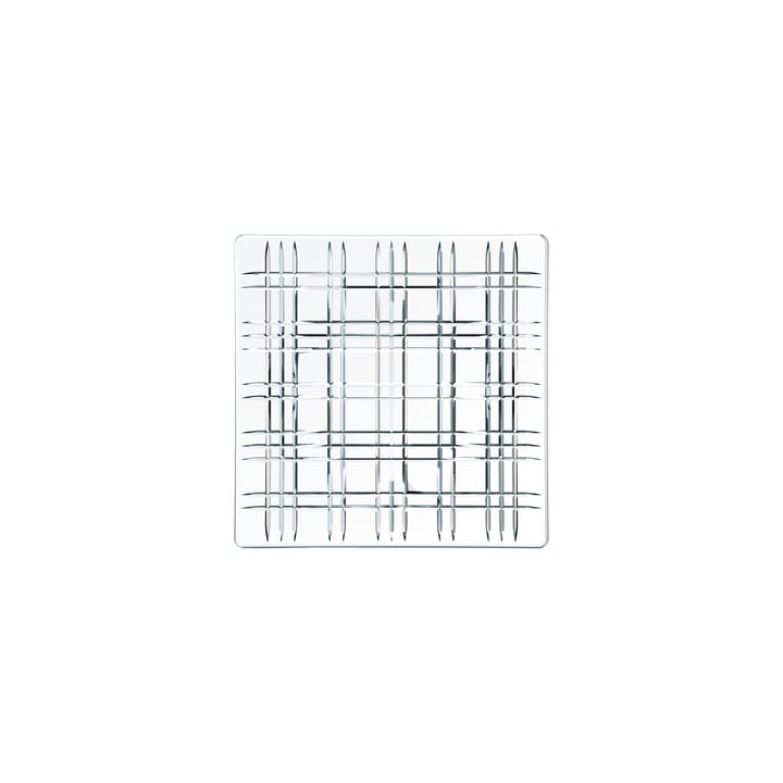 Square πιάτο 21x21 cm - διαφανές - Nachtmann