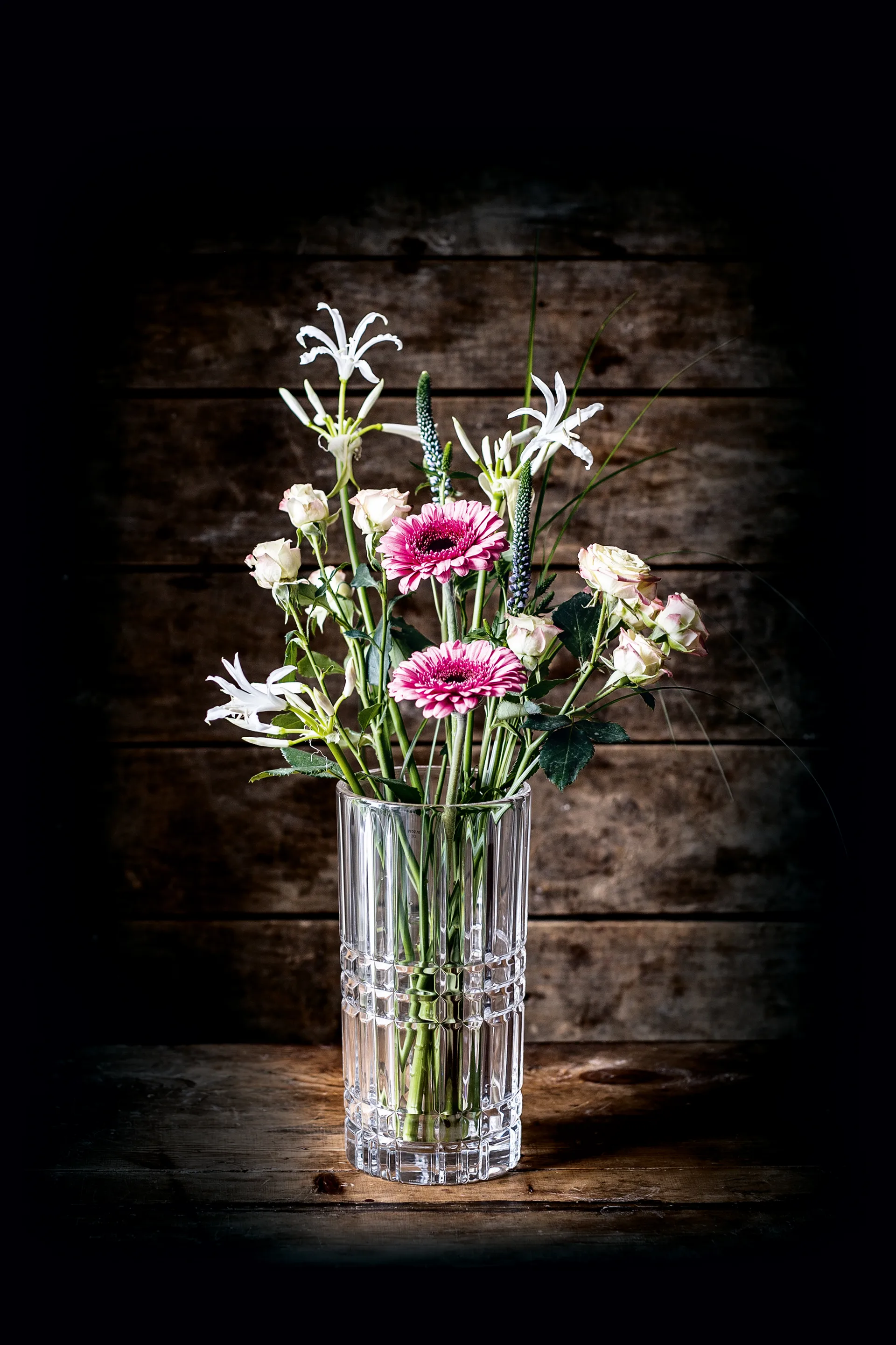 Square βάζο, Κρύσταλλο, 23 εκ.   Nachtmann