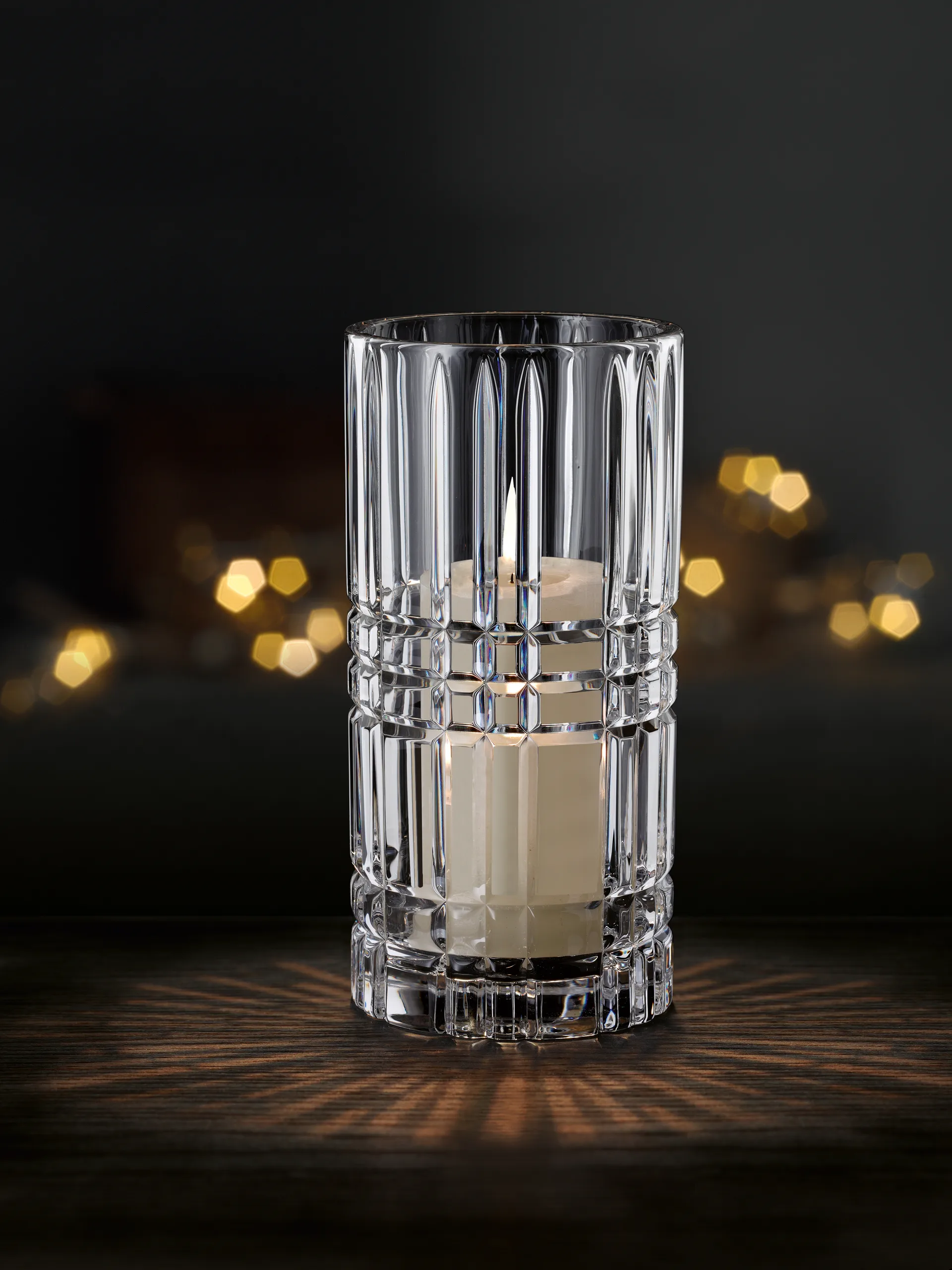 Square βάζο, Κρύσταλλο, 23 εκ.   Nachtmann