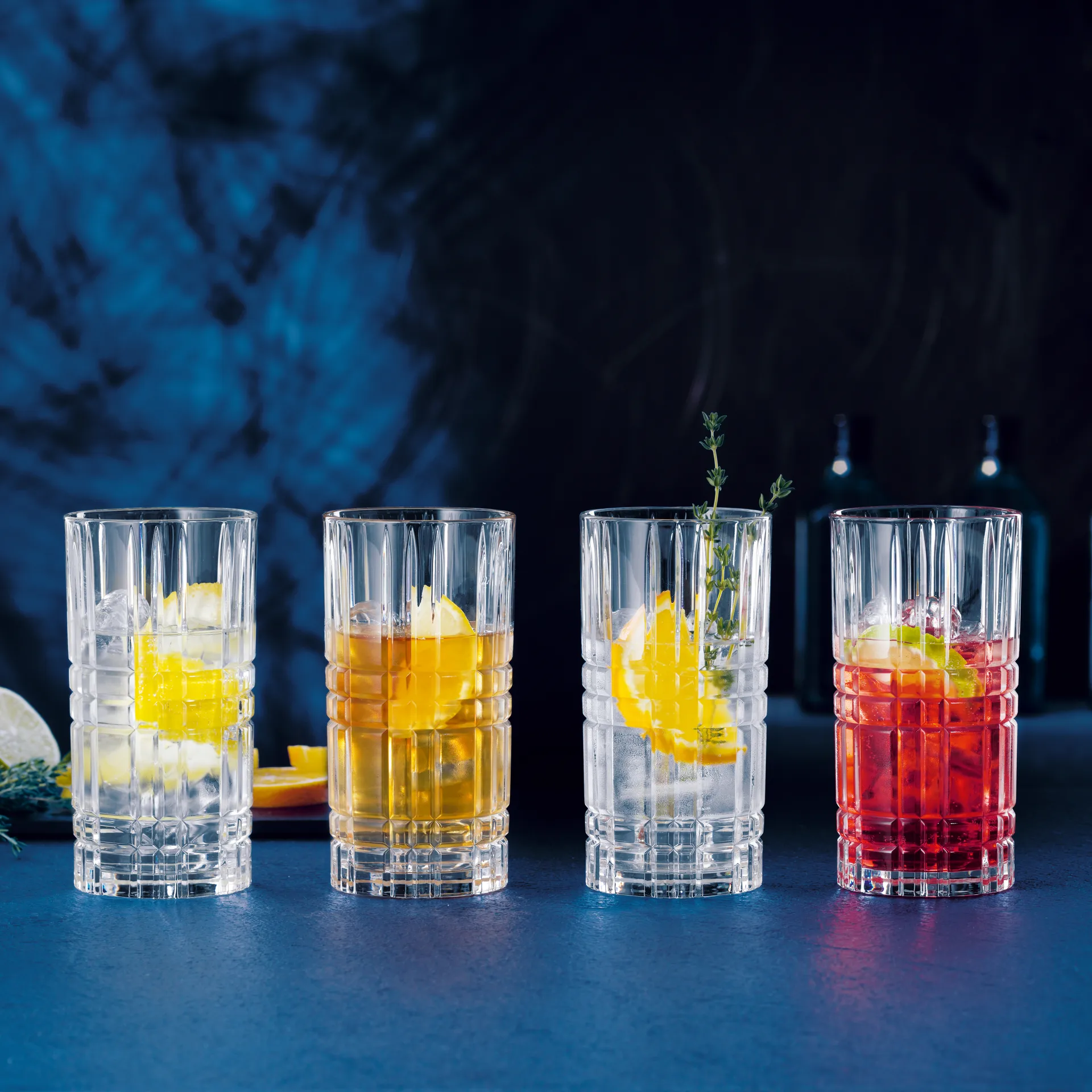 Square ποτήρι συσκευασία 4 τεμαχίων, 44 cl Nachtmann