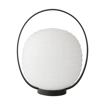 Φανάρι φορητό επιτραπέζιο φωτιστικό 23x18 cm - Μαύρο - New Works