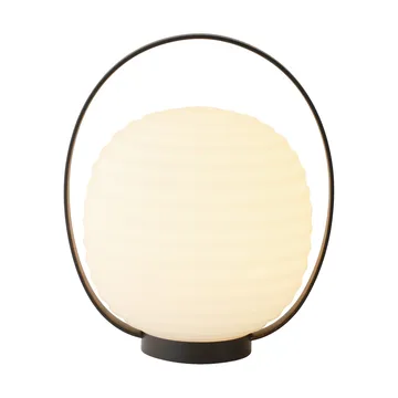 Φανάρι φορητό επιτραπέζιο φωτιστικό 23x18 cm - Μαύρο - New Works