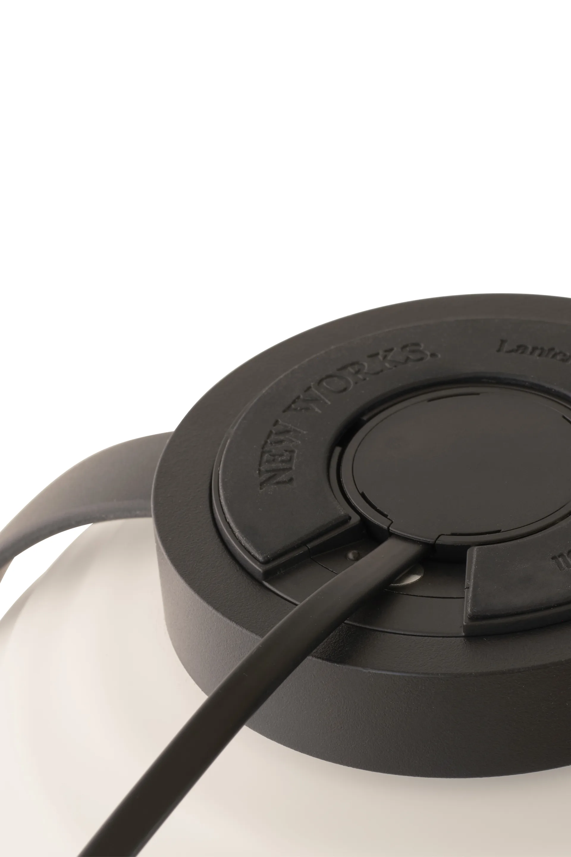 Φανάρι φορητό επιτραπέζιο φωτιστικό 23x18 cm, Μαύρο New Works