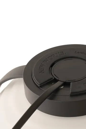 Φανάρι φορητό επιτραπέζιο φωτιστικό 23x18 cm - Μαύρο - New Works