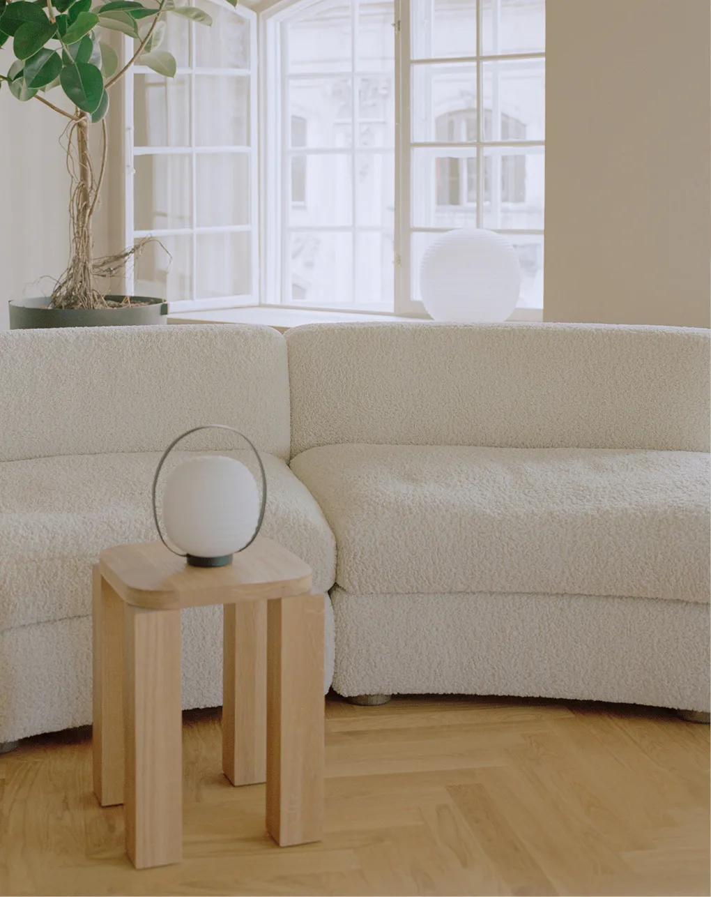 Φανάρι φορητό επιτραπέζιο φωτιστικό 23x18 cm, Μαύρο New Works