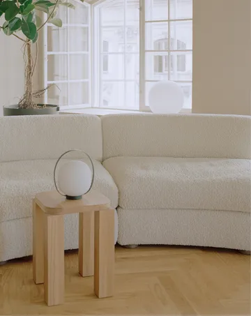 Φανάρι φορητό επιτραπέζιο φωτιστικό 23x18 cm - Μαύρο - New Works